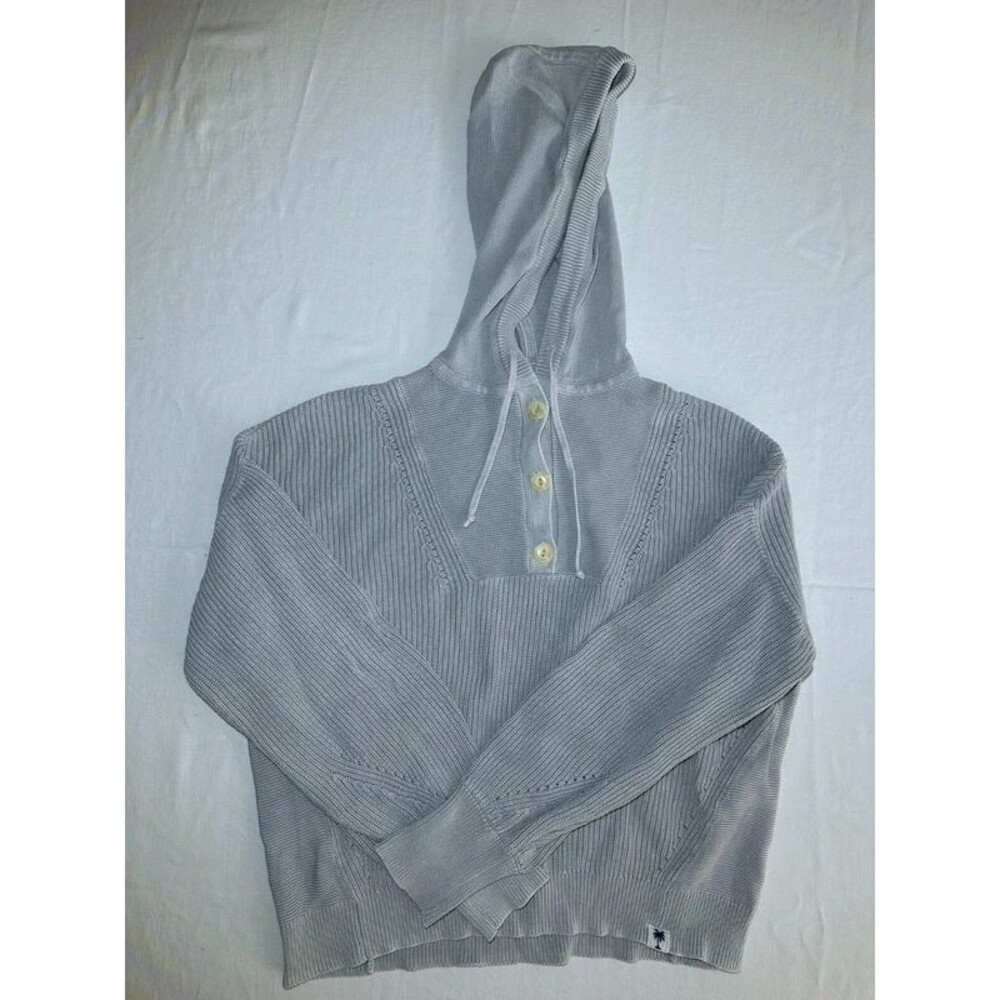 Tommy Bahama Indigo Palms Salt Wash Hoodie women's size XL
